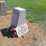 Acto en memoria de María Esquivel Vizuete "La culantra" y sus dos compañeros guerrilleros. Alanís (Sevilla)